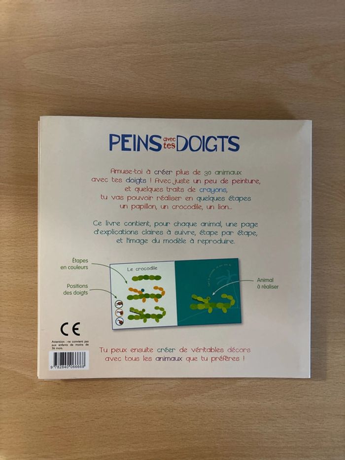 Livre peins avec tes doigts - photo numéro 3