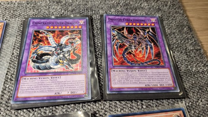 LOT DE 15 DRAGONS CARTES YU GI OH - photo numéro 3