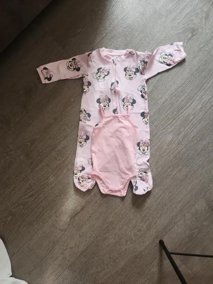 Lot de deux pyjama minie et leur body - photo numéro 3