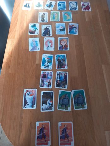 Cartes Disney La Reine des Neiges 2 Carrefour