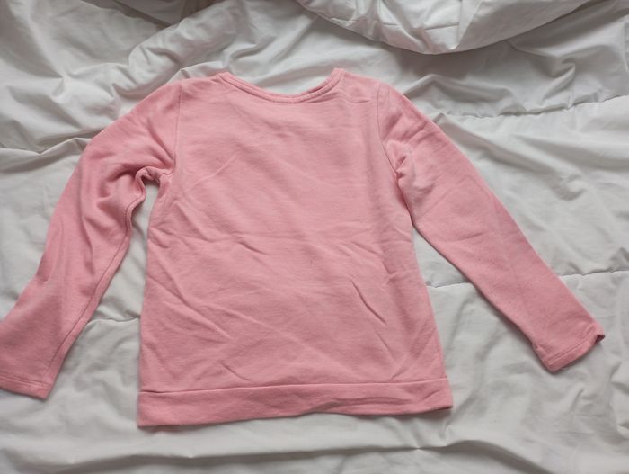 Pull manches longues rose Kiabi 10 ans 3€ - photo numéro 3