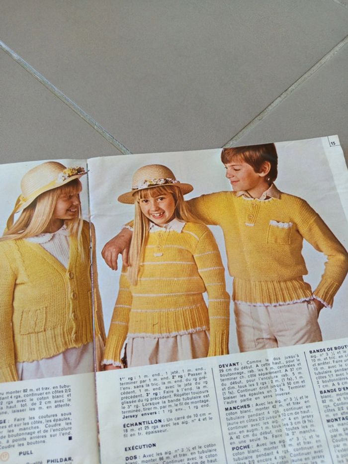 Magazine tout le tricot layette enfants - photo numéro 8