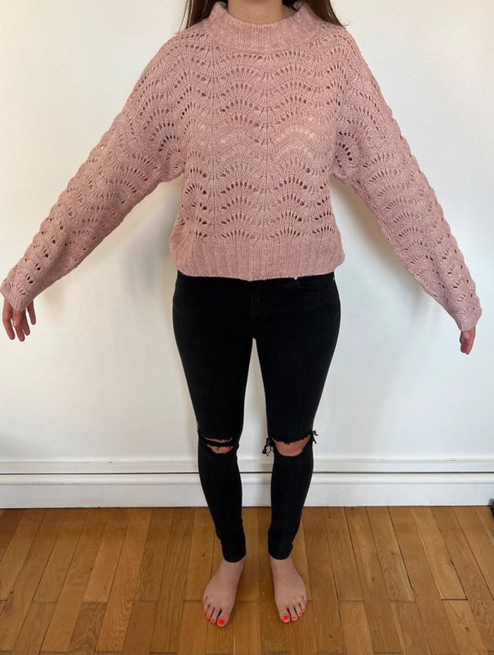 Pull d’hiver Urban Outfitters rose taille S - photo numéro 11