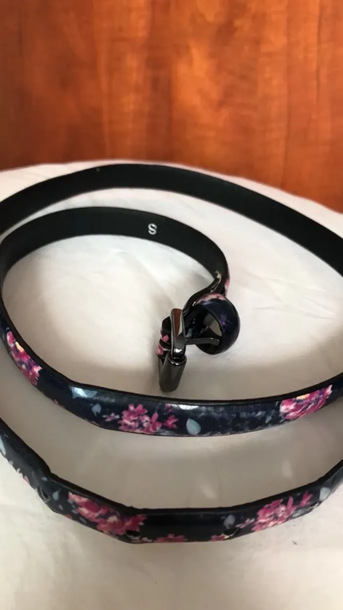 Ceinture bleue marine - photo numéro 3