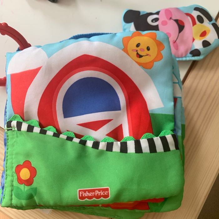 Livre en tissu Fisher price