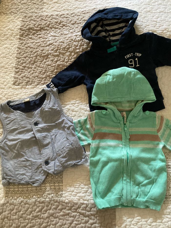 Lot vêtements garçon été T 6mois - photo numéro 2