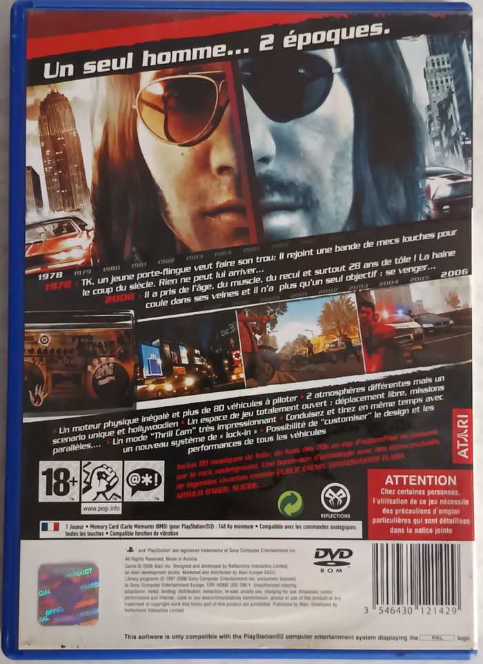 Driver Parallel Lines Sony Ps2 Playstation 2 Pal - Original, notice incluse - photo numéro 2