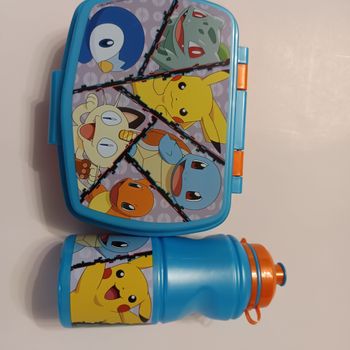 boite à gouter et gourde pokémon