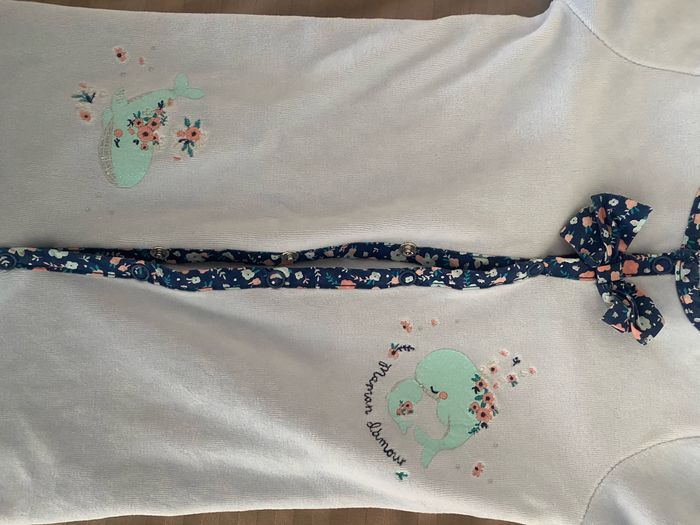 Pyjama bleu ciel Sergent Major 12 mois neuf - photo numéro 2