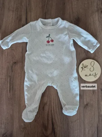 Pyjamas été fille 3 mois