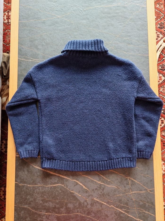 Pull col roulé zèbre DPAM 6 ans - photo numéro 2
