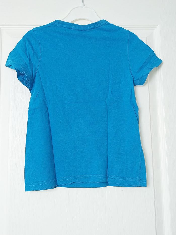 T-shirt bleu manche courte - photo numéro 2