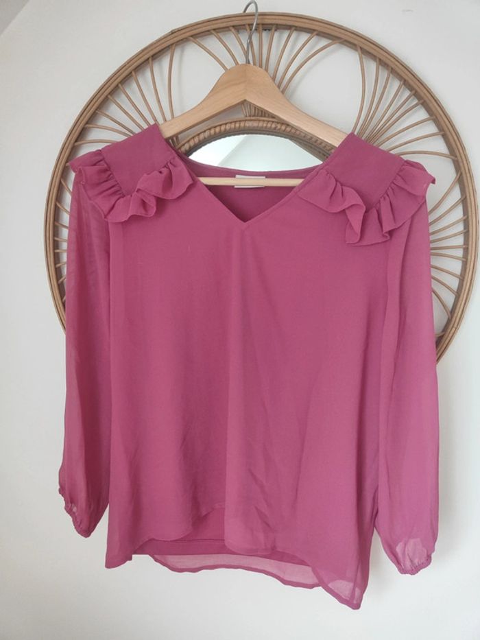 Blouse fushia - photo numéro 2