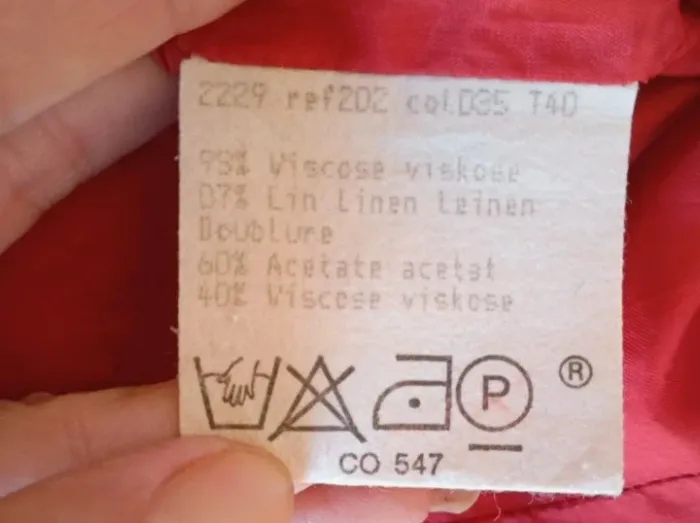 Robe rouge Zapa, taille T40 - photo numéro 6