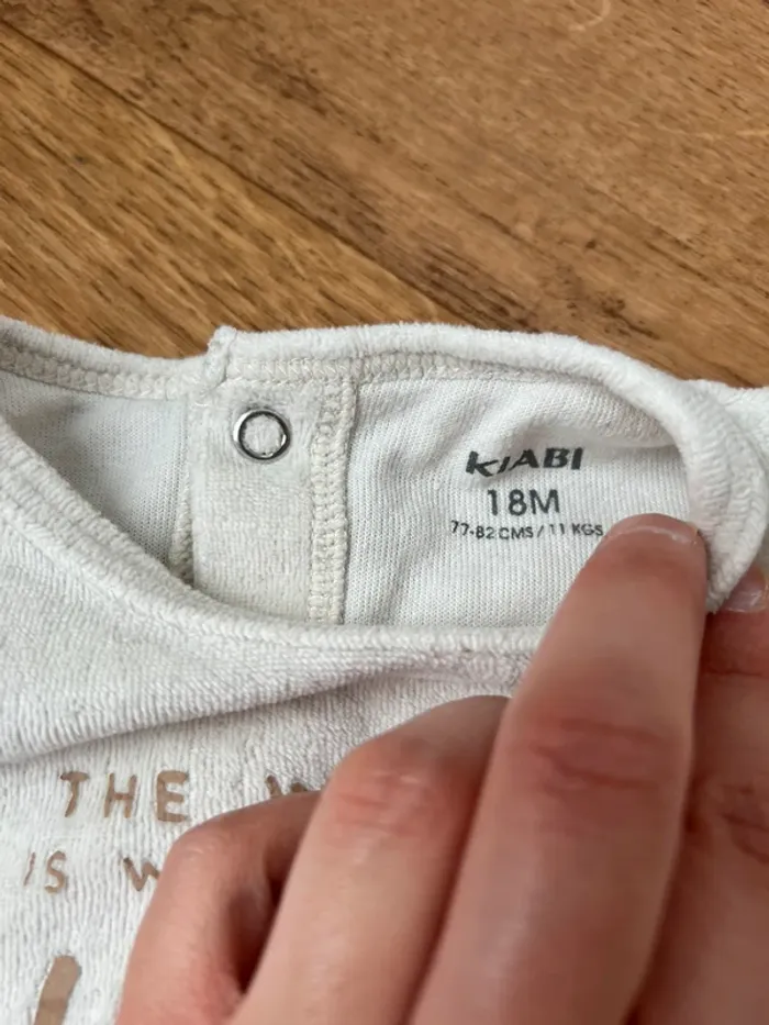 Pyjama beige 18 M - photo numéro 3