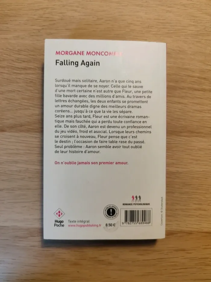 Livre falling again de Morgane moncomble - photo numéro 2
