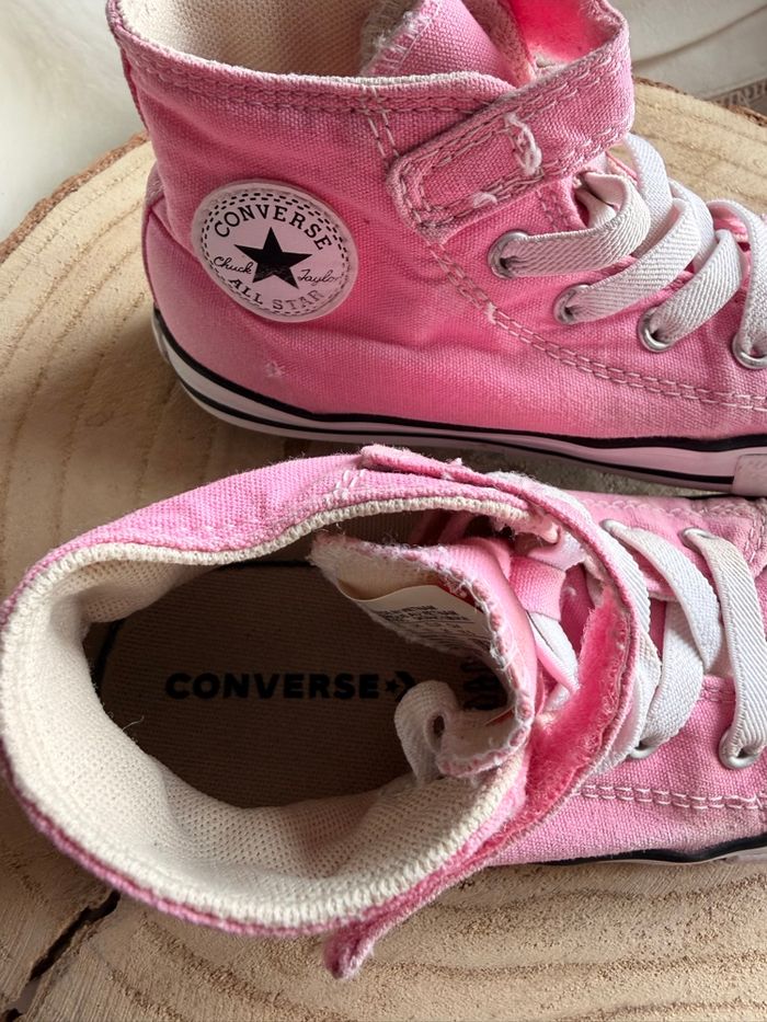 Converse scratch lacet élastique pointure 26 - photo numéro 3
