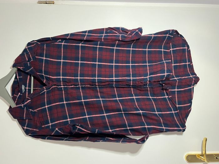 chemise large carreaux