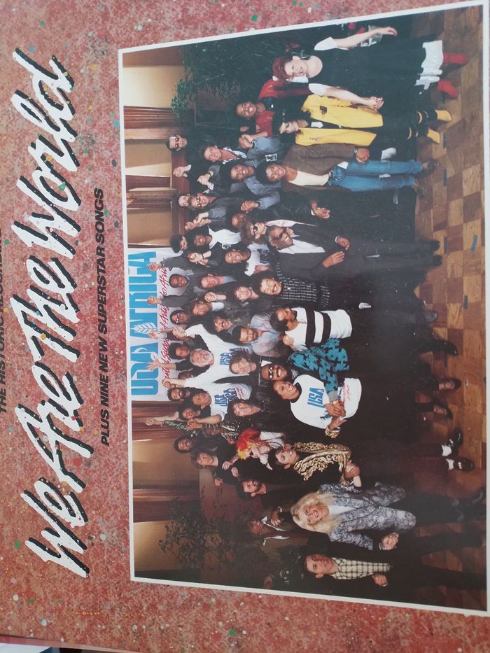 Vinyle we are the world