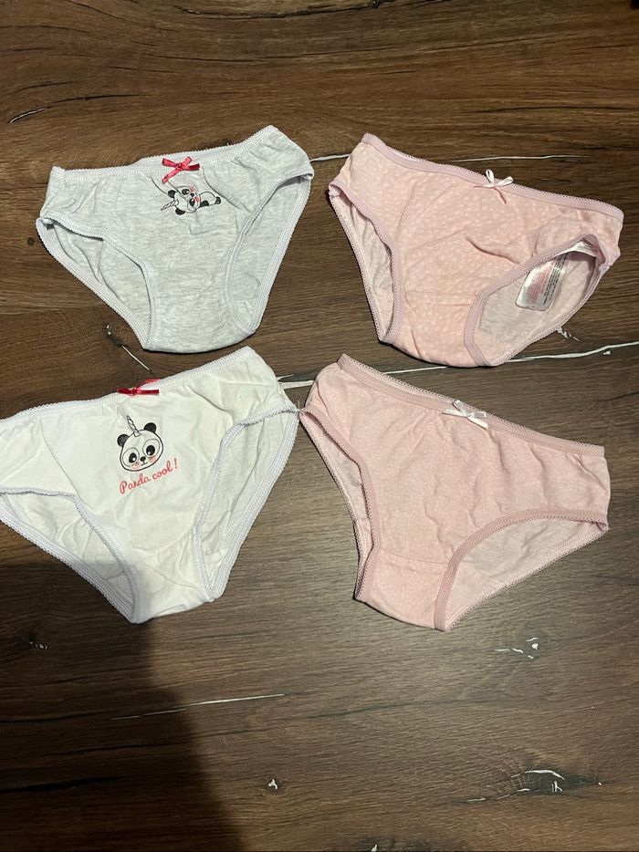 Lot 4 culottes fille