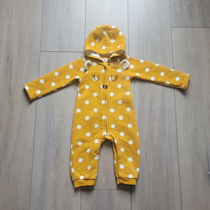 Surpyjama couleur moutarde. Fille ou garçon 3 mois. Marque Orchestra