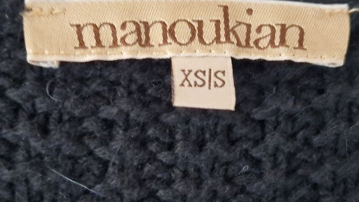 🖤 Gilet sans manches Manoukian – Taille XS/S - photo numéro 3