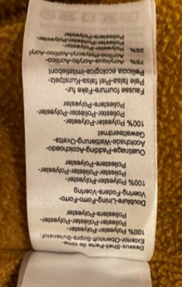 Doudoune doublée à capuche 92cm 36 m 3a - photo numéro 7