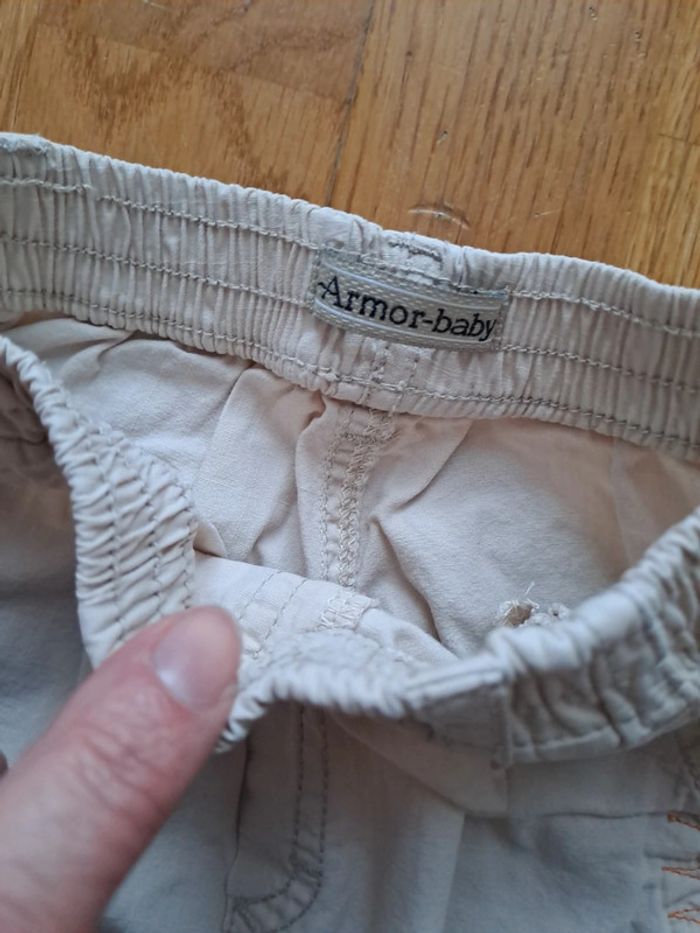 Bermuda beige taille 2 ans - photo numéro 3