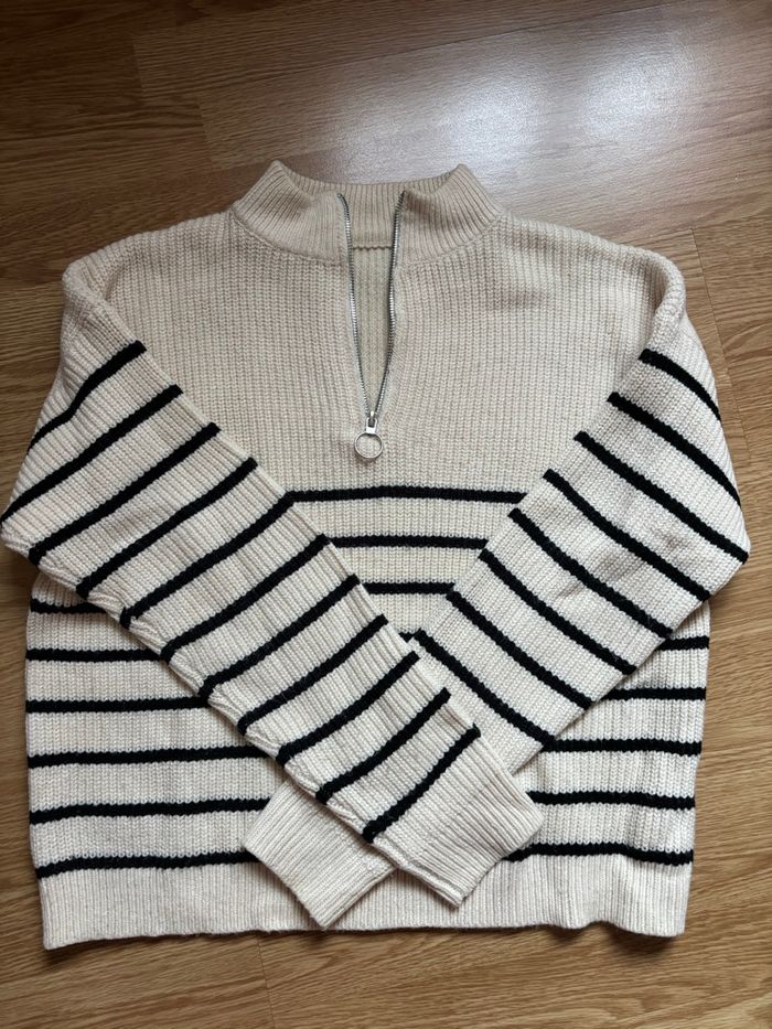 Pull Pull&Bear zippé