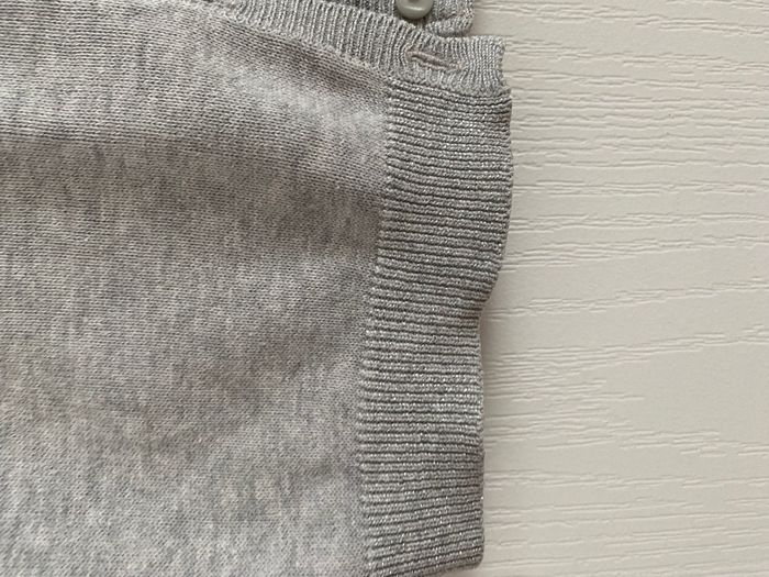 Gilet gris 8 ans - photo numéro 4