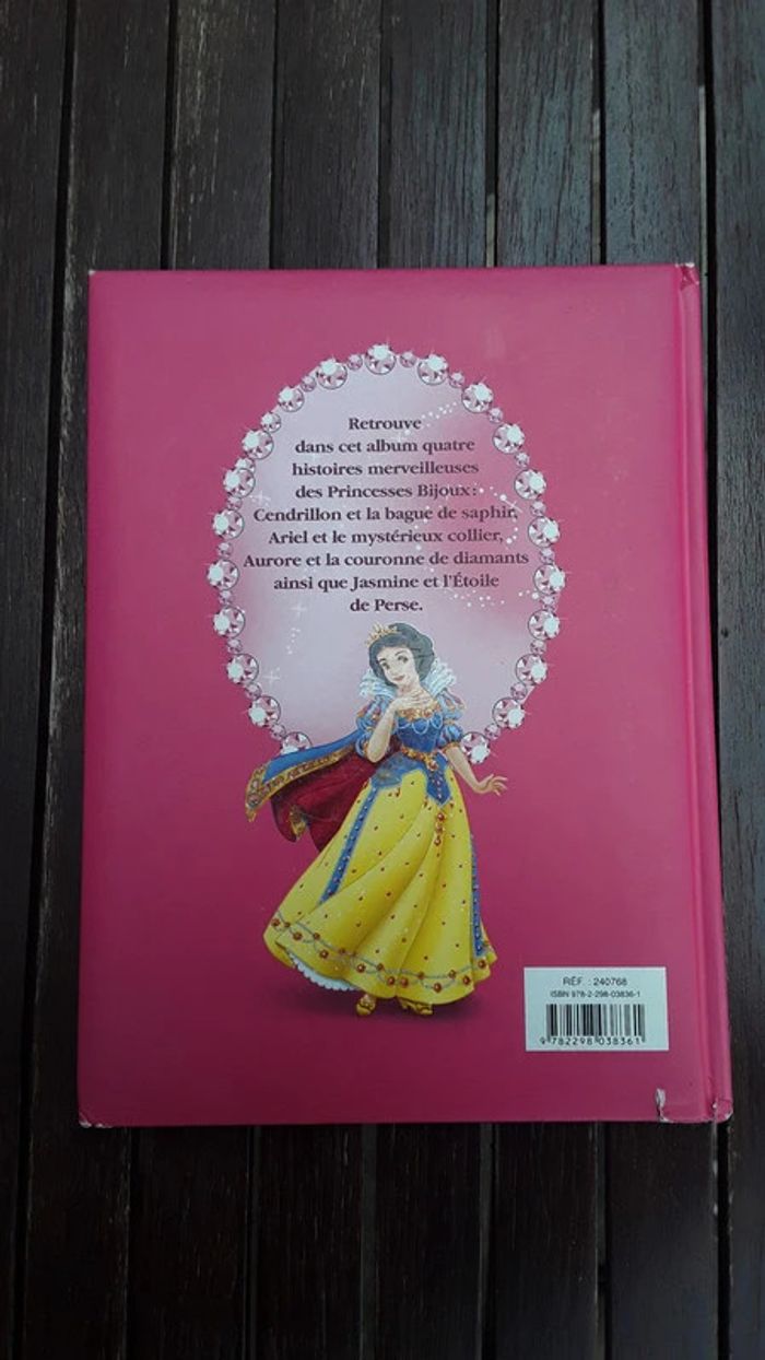 Livre Princesses Bijoux Disney - photo numéro 2