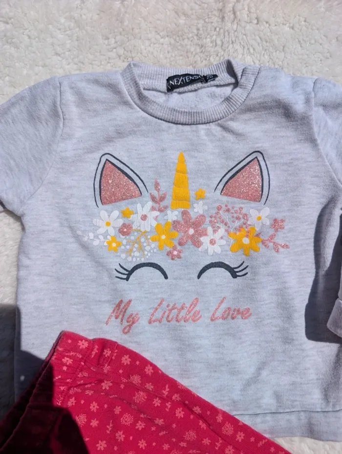 Ensemble licorne fille 2 ans - photo numéro 2