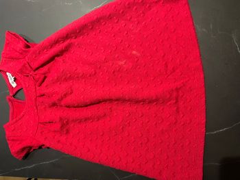 Robe mis Liberto fille rouge