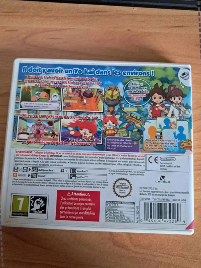 Jeu 3DS Yo-Kai Watch - photo numéro 2