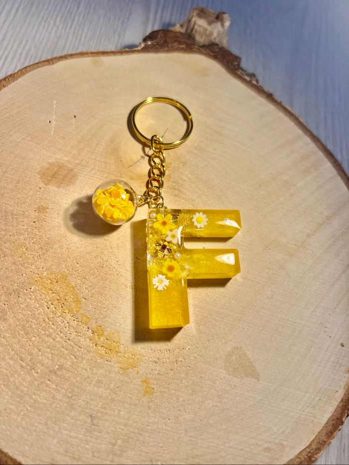 Porte-clés lettre F