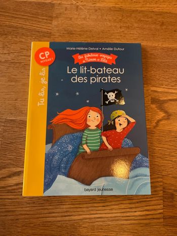 Livre Tu lis, je lis CP Niveau 1 Le lit bateau des pirates