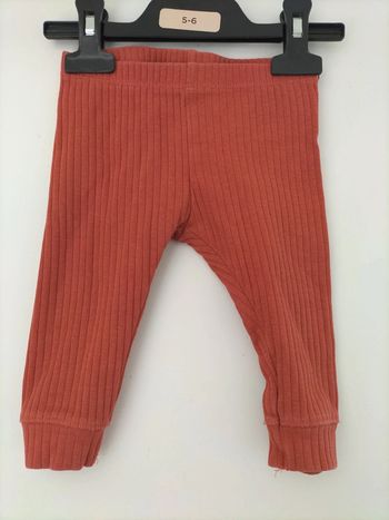 Legging côtelé mi-saison 6 mois