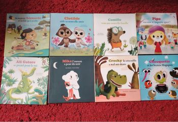 Lot 8 livres mes p’tits albums Auzou