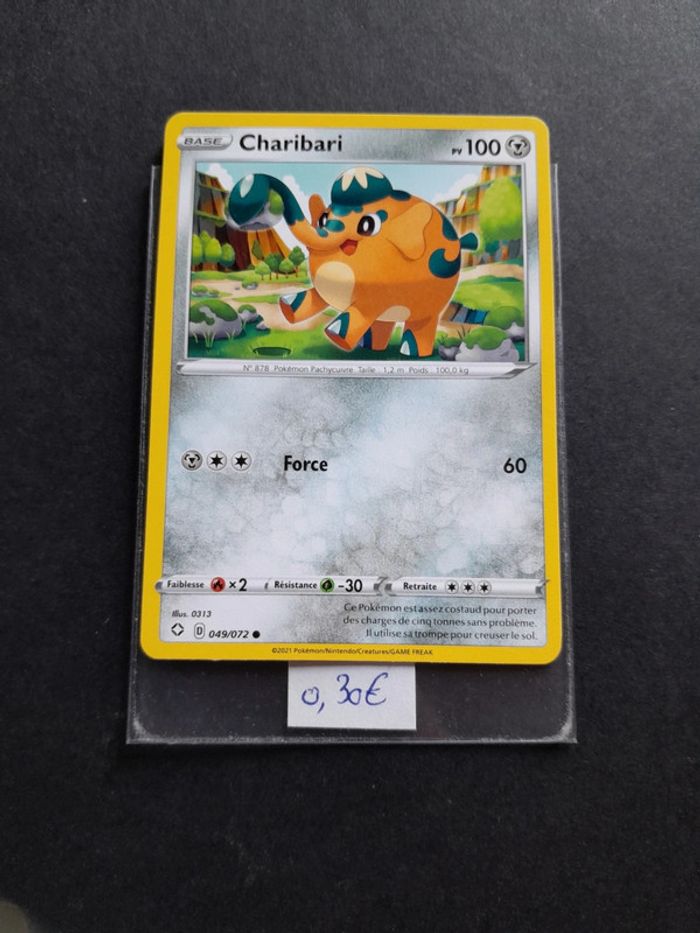 Carte Pokémon Charibari 49/072