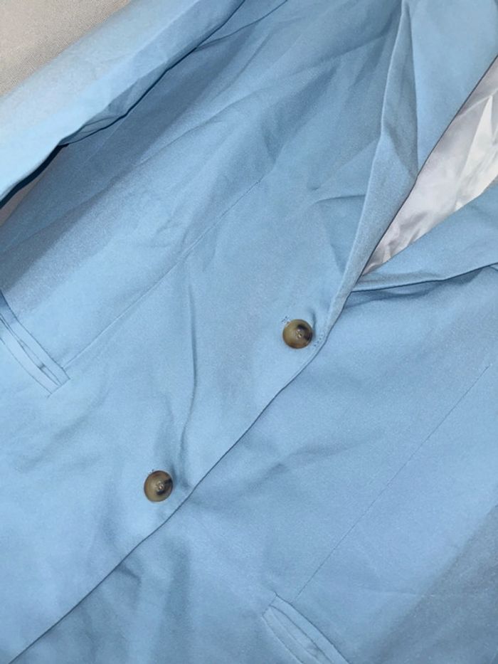 Blazer bleu ciel - photo numéro 2