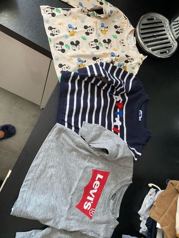 Lot 8 teeshirt 6 mois