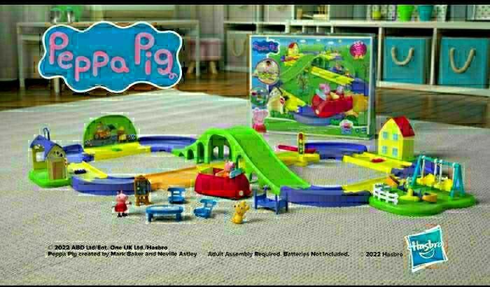 PEPPA PIG LE CIRCUIT DE PEPPA AVEC ROUTE MODULABLE HASBRO NEUF - photo numéro 2