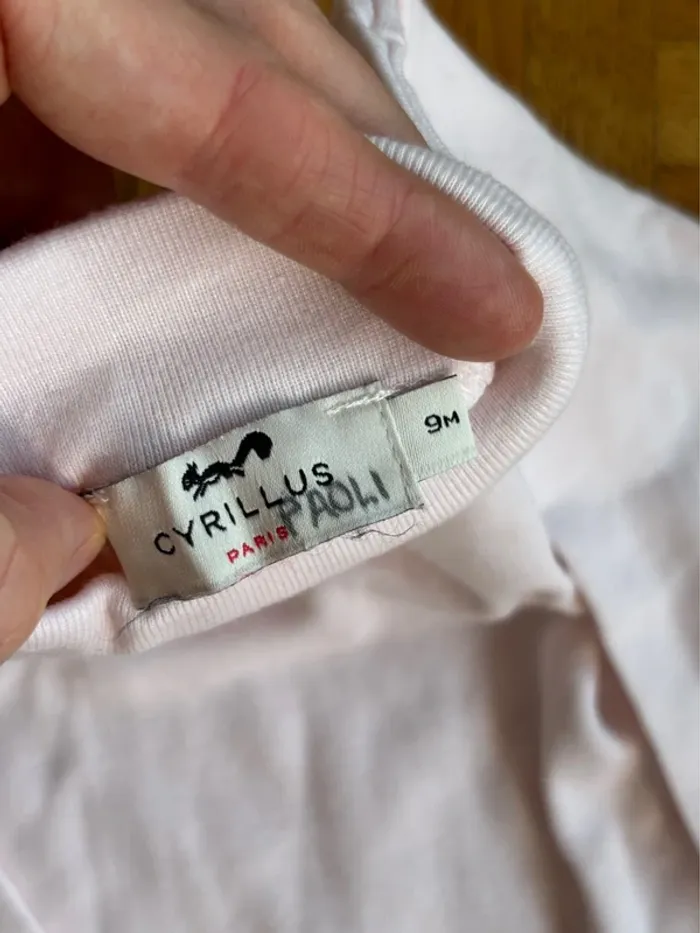 Sous pull Cyrillus 9 mois parfait état - photo numéro 5
