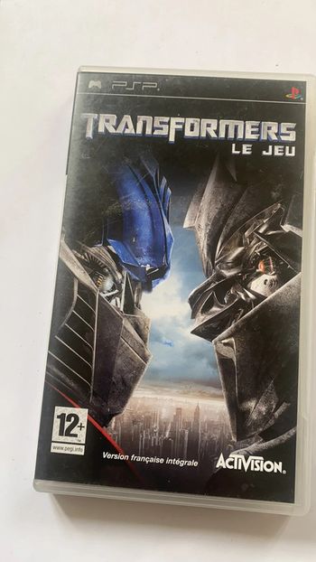 transformers le jeu psp
