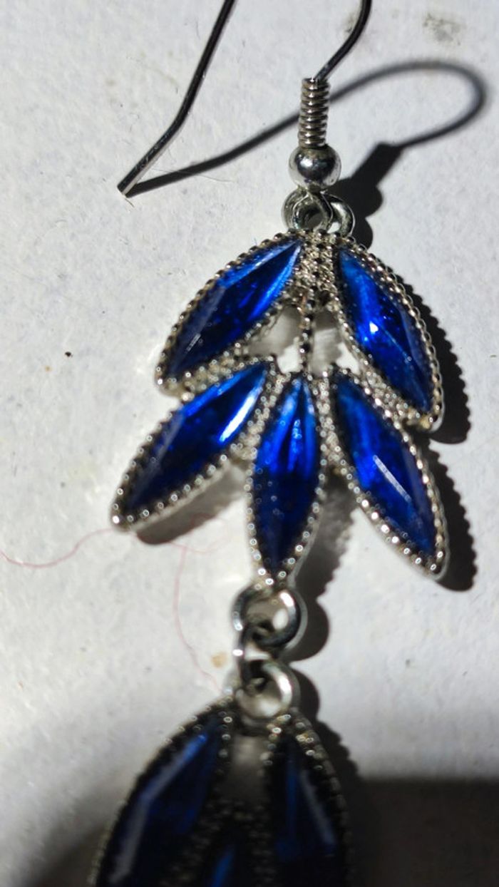 Belles pendantes Bleues - photo numéro 7