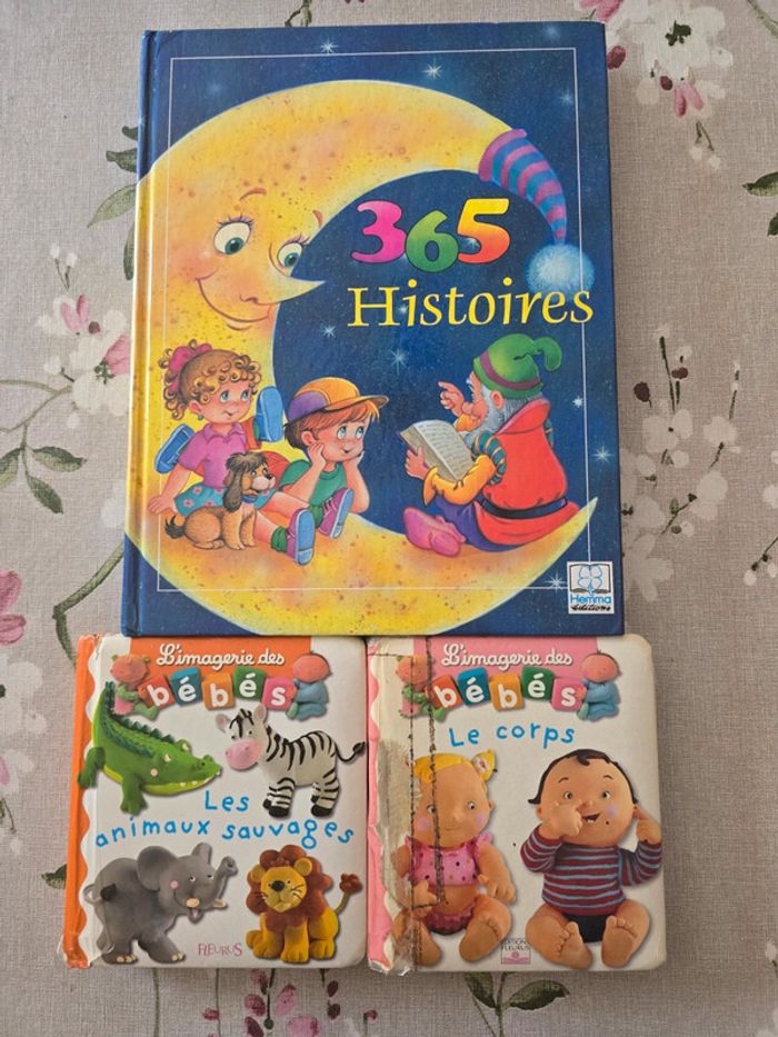 Lot 3 livres bébé enfant