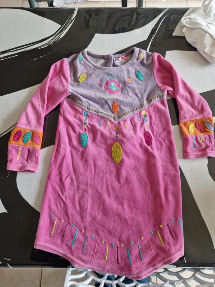 Chemise de nuit velours dpam 6 ans