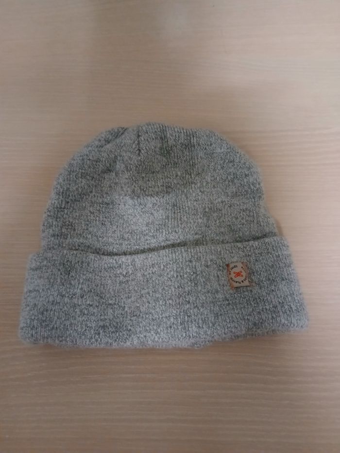 Bonnet garcon en coton taille 4/6 ans marque jules couleur gris - photo numéro 6