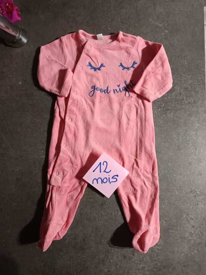 Pyjama "good night" 12 mois