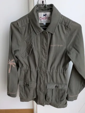 Superbe trench chipie Kaki